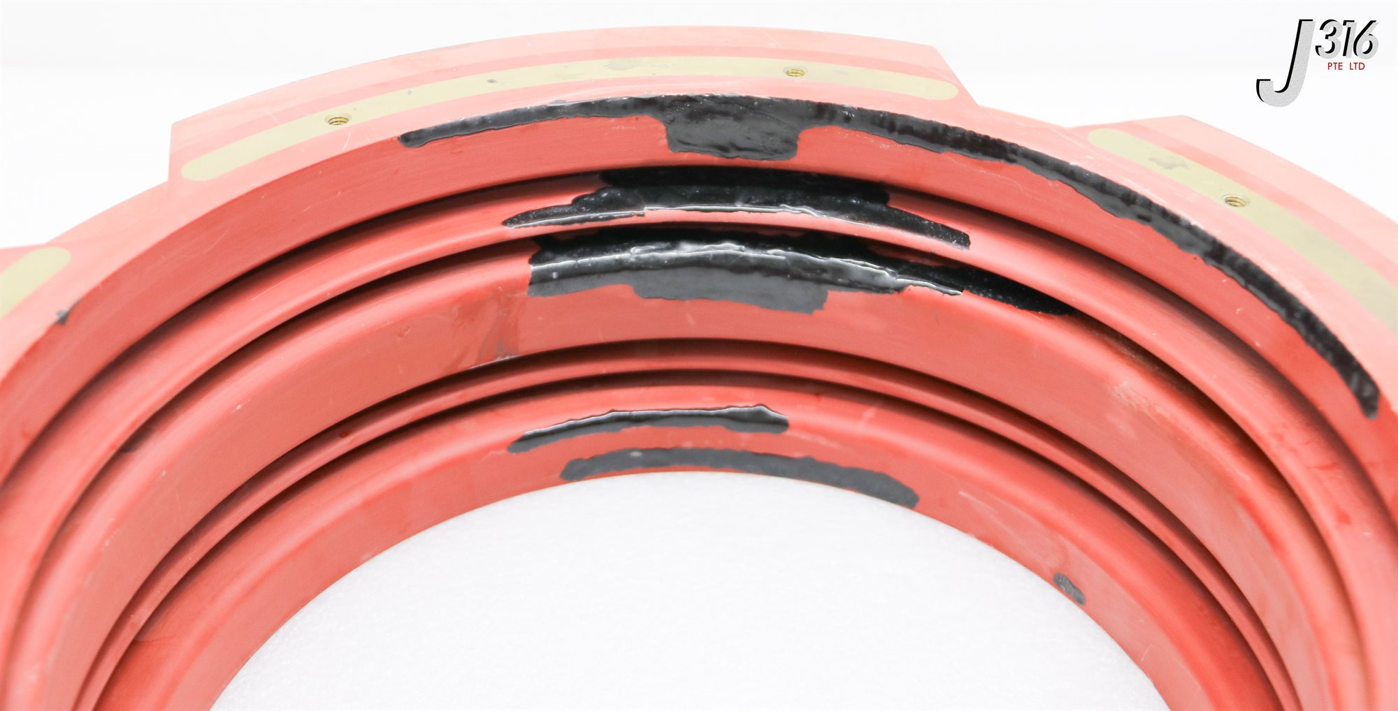 39955 AXCELIS SOURCE BUSHING, ORANGE, X-RAY SHIELDED, (PARTS